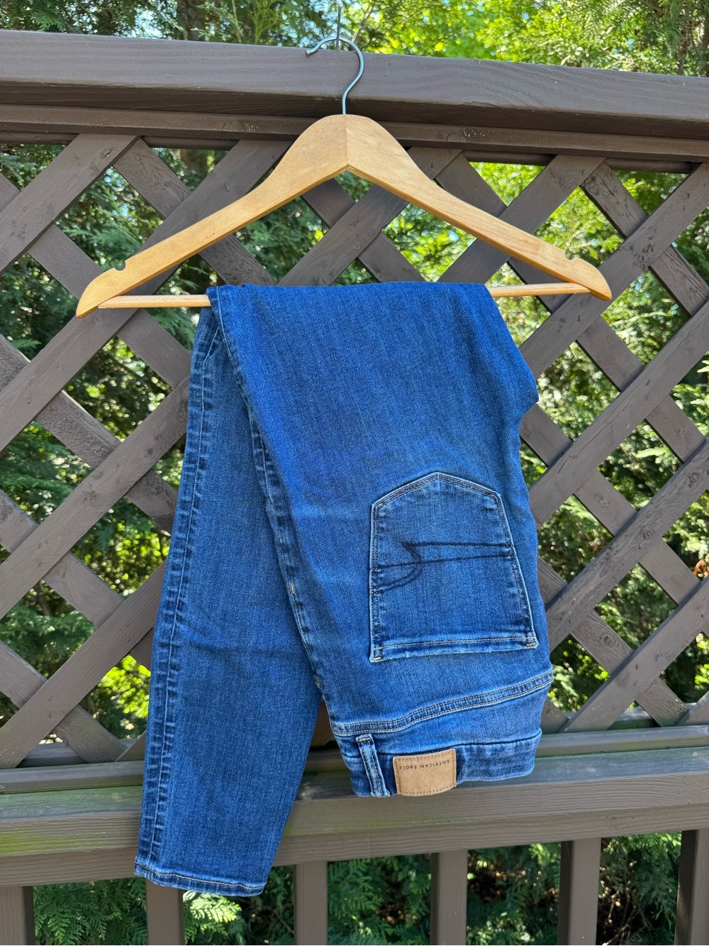 American Eagle Medium Blue Stretch Denim Jeans